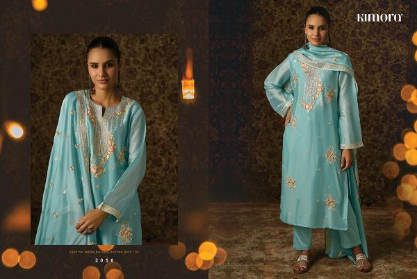 Kimora Heer Ruqsar Organza Designer Salwar Suit Collection